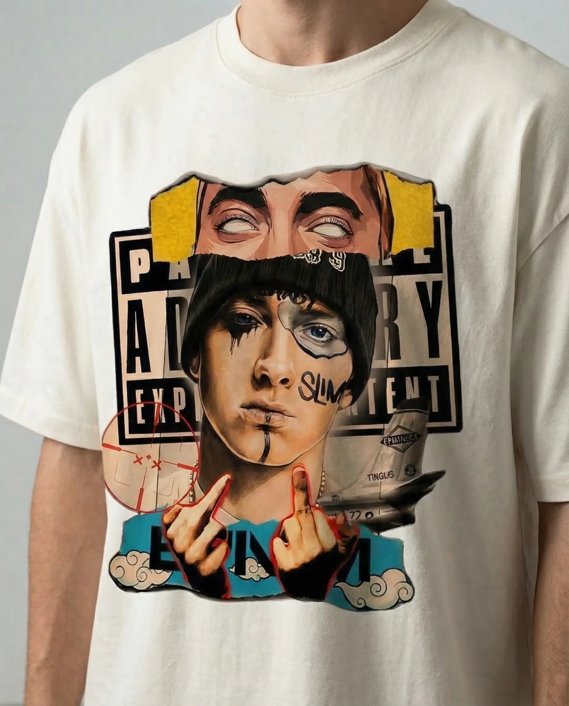 die rich oversized roundneck t shirt (copy)