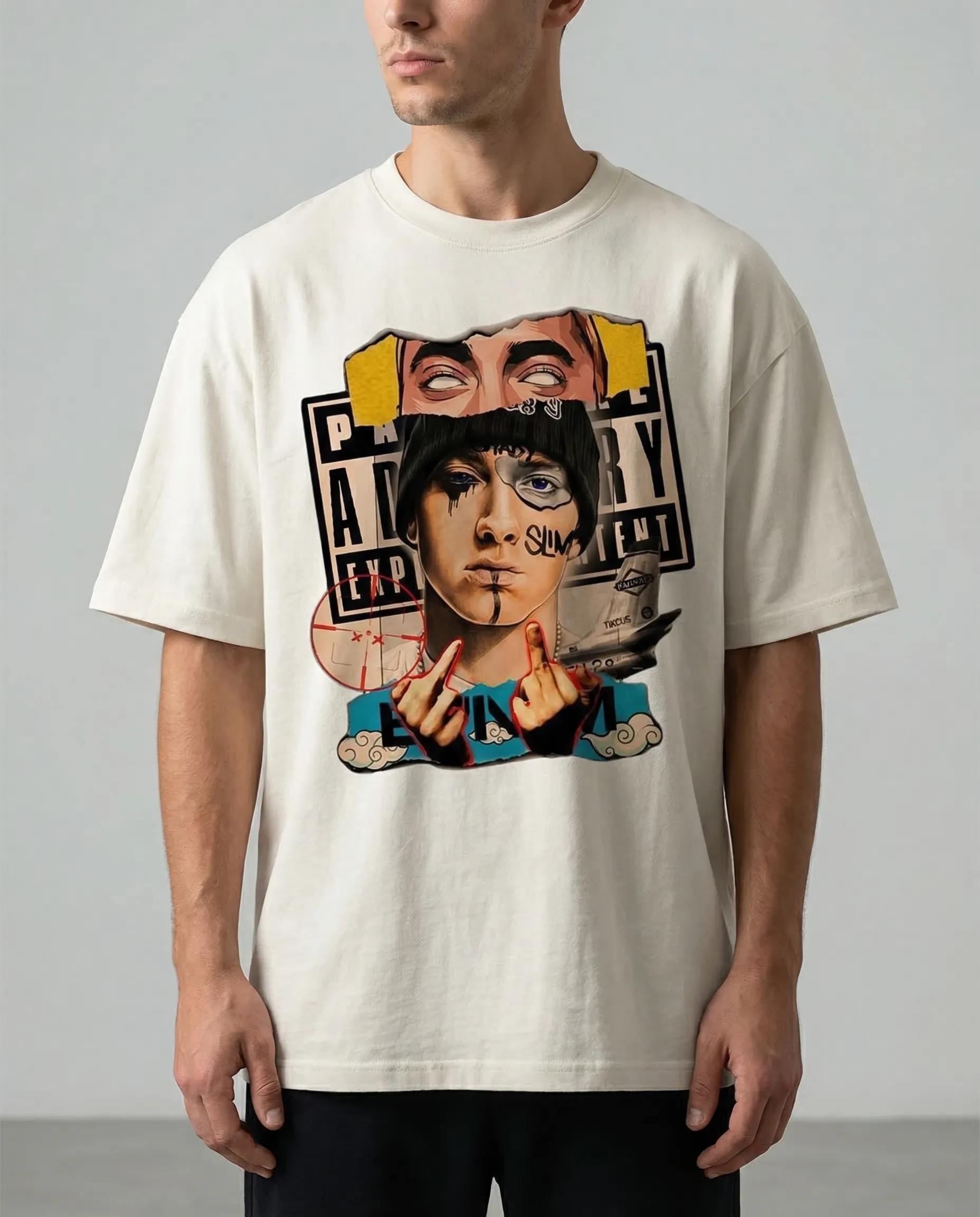 die rich oversized roundneck t shirt (copy)