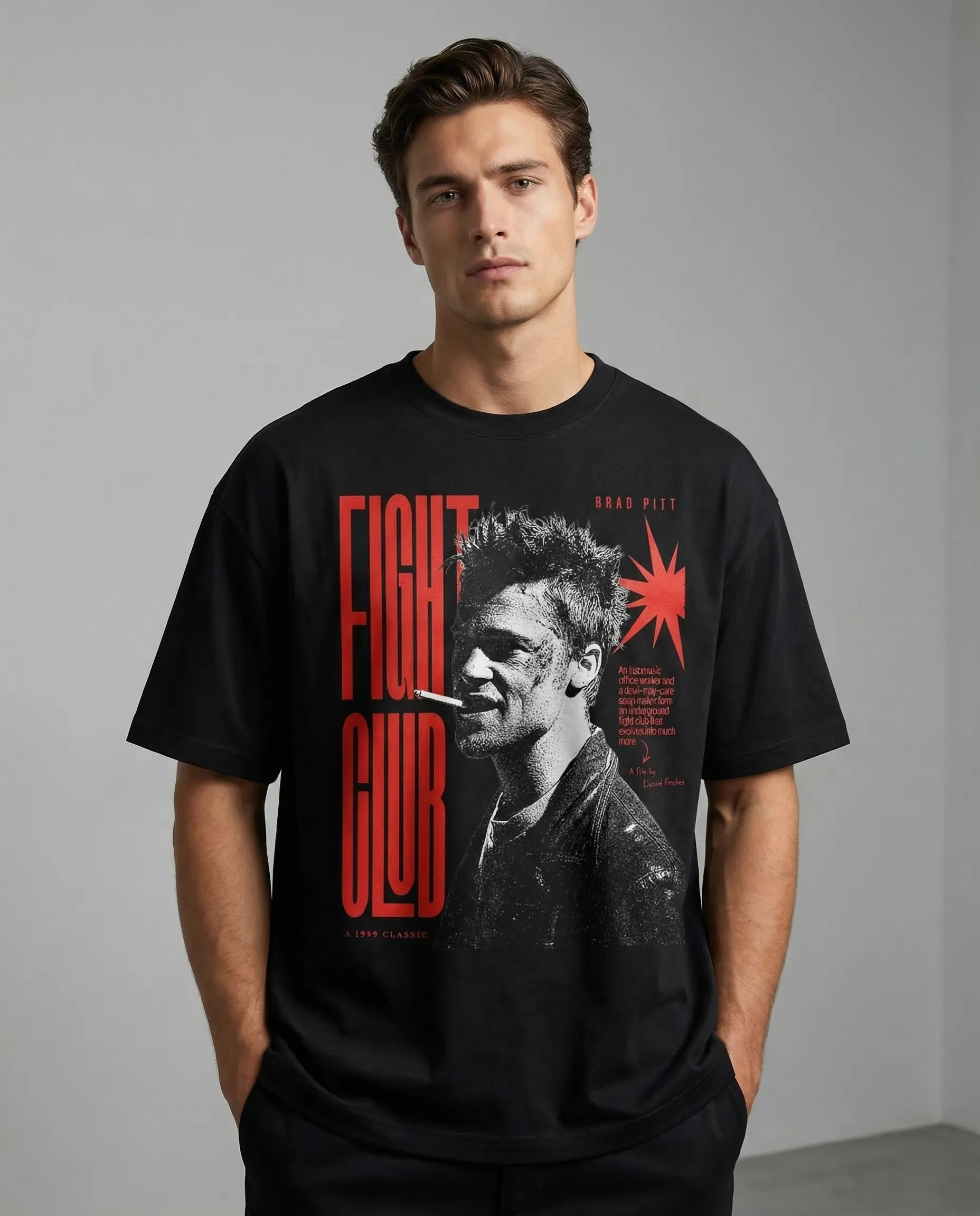fight club oversized roundneck t shirt (copy)