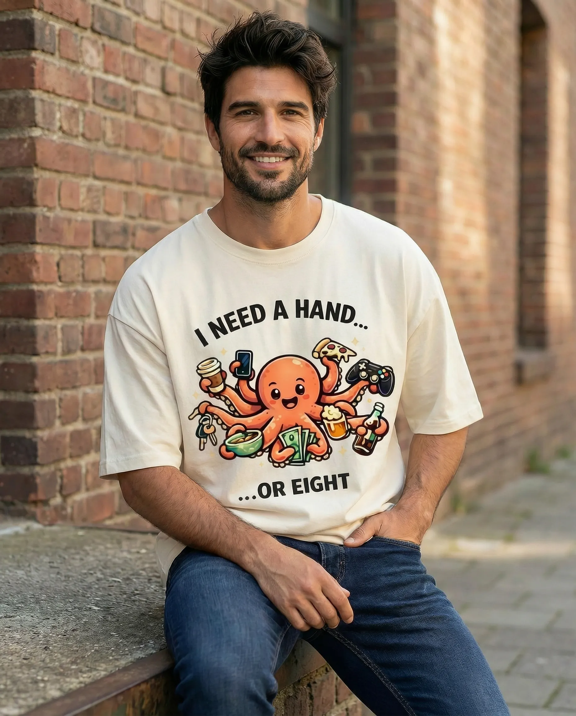 negan oversized roundneck t shirt (copy)