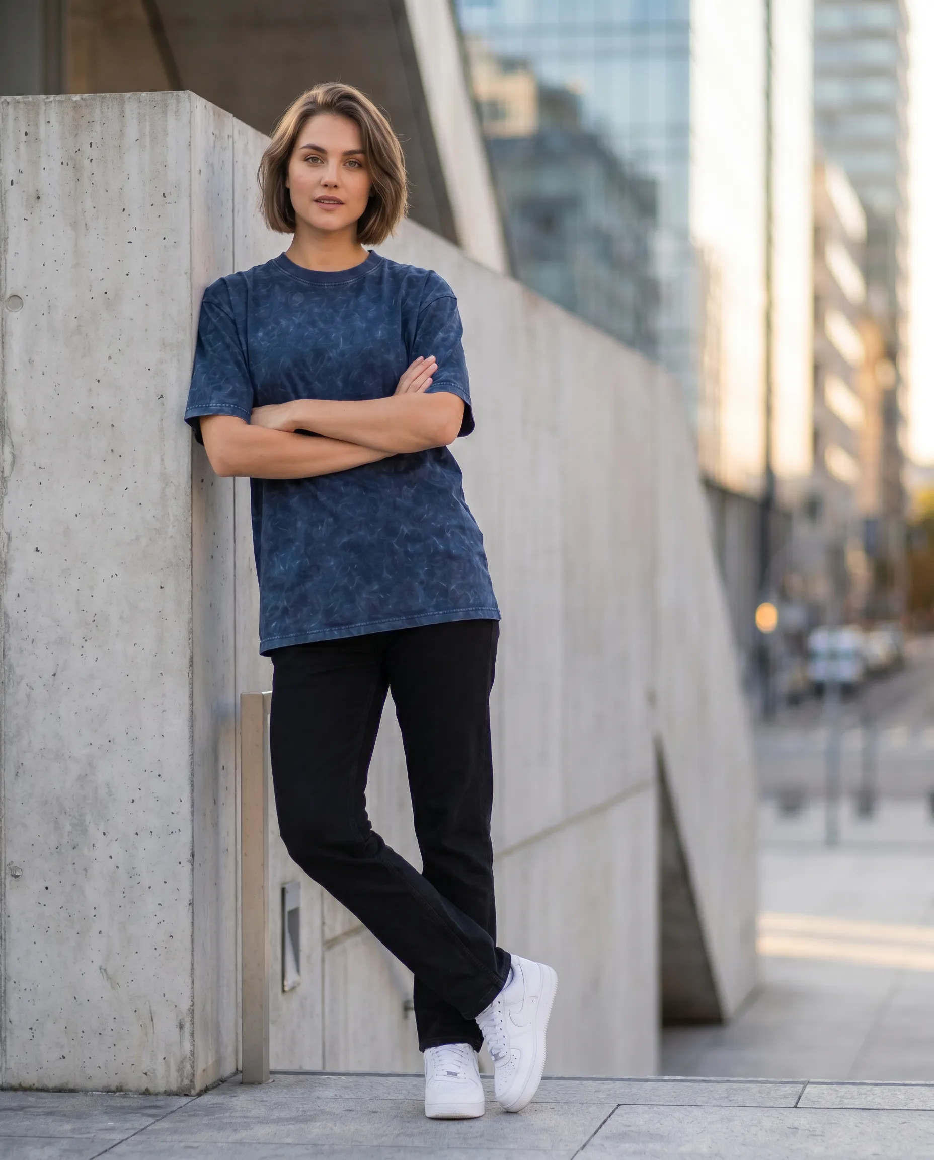 acid wash maroon oversized round neck t shirt