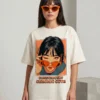 consciously oversized round neck t shirt women