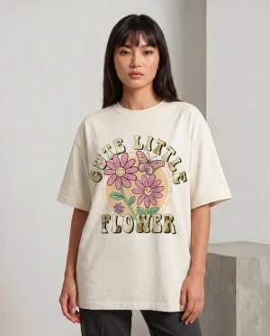 consciously oversized round neck t shirt women (copy)