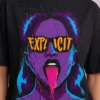 all eyes on me oversized round neck t shirt women (copy)