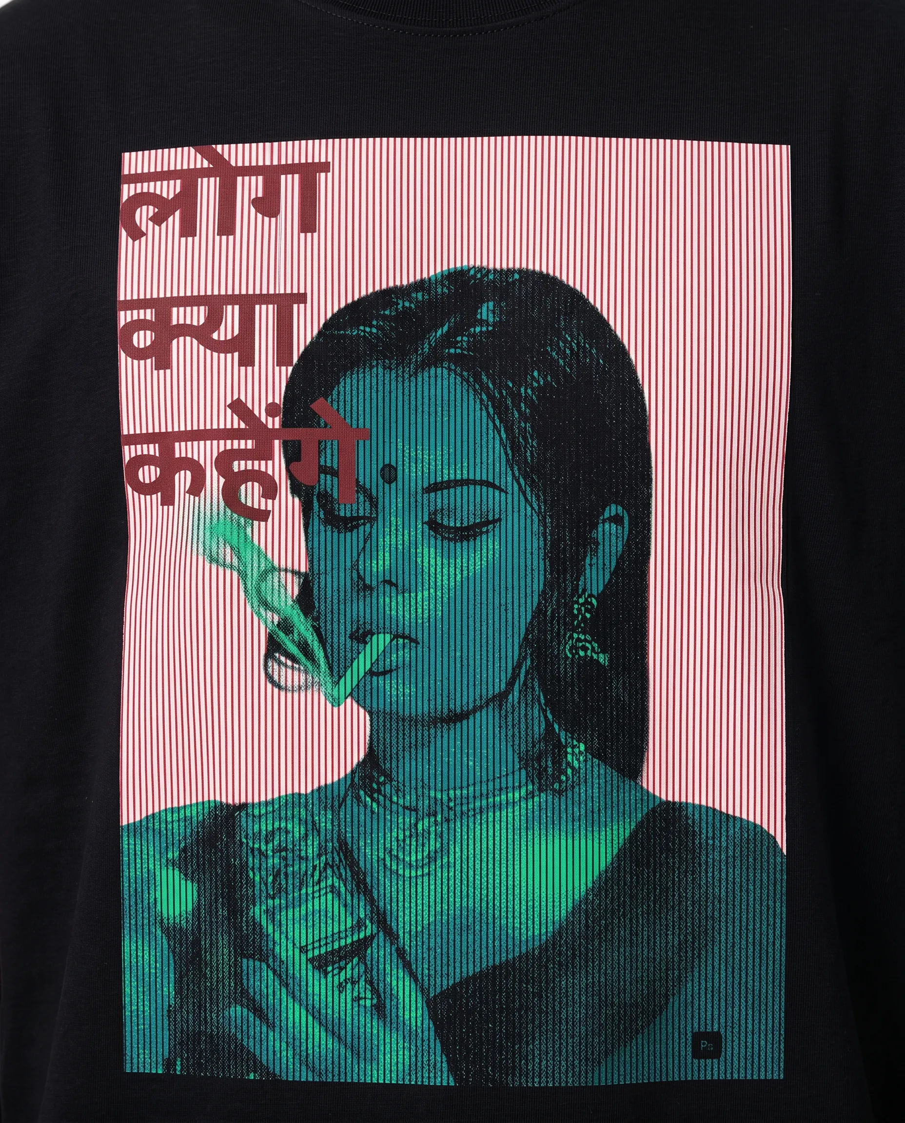 log kya kahenge oversized round neck t shirt women