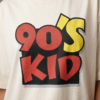 90's kid oversized round neck t shirt women 90's kid oversized round neck t shirt women