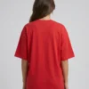 lost focus oversized round neck t shirt women (copy)