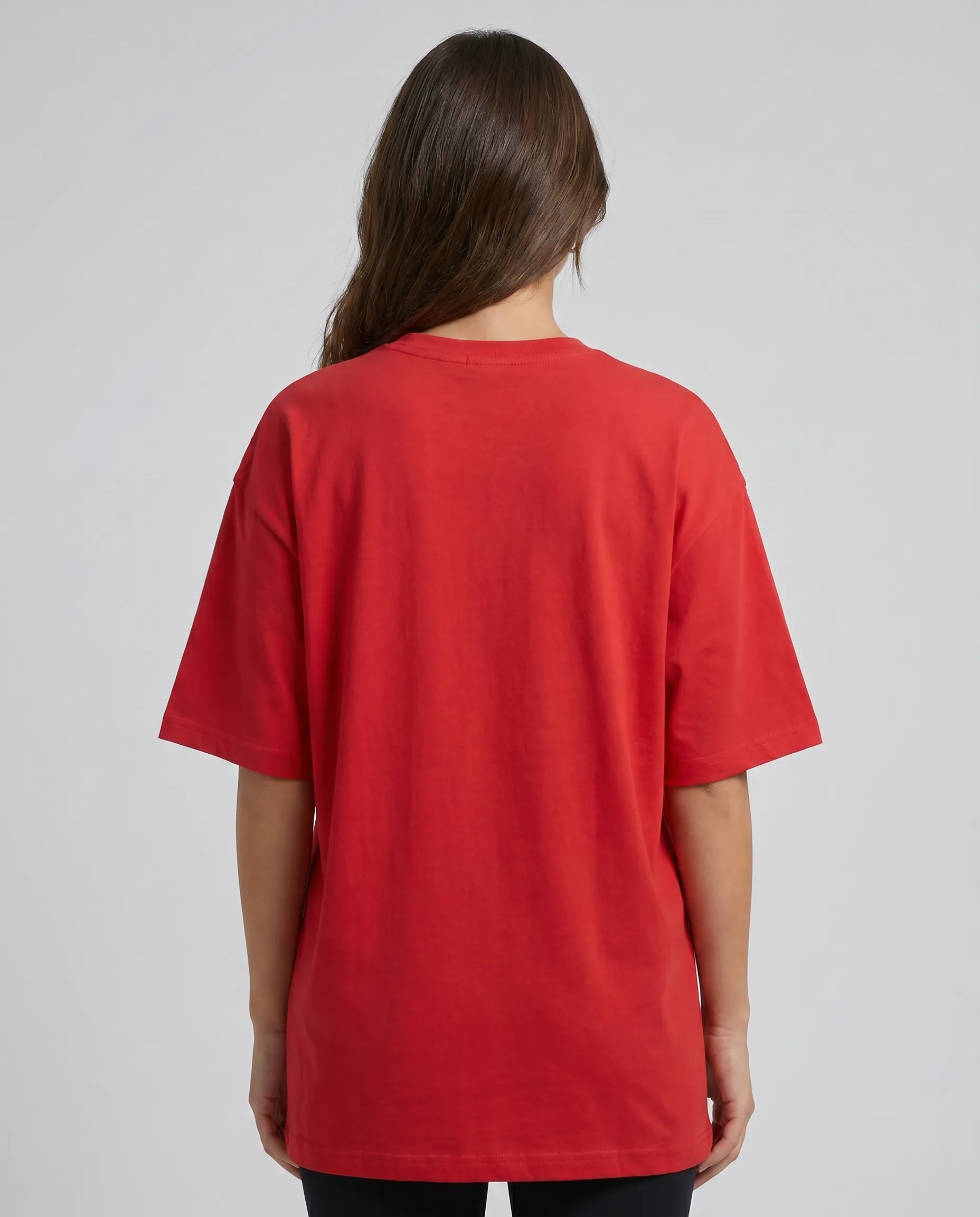 lost focus oversized round neck t shirt women (copy)