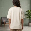 positive energy oversized round neck t shirt women (copy)