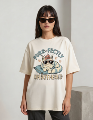 perfect oversized round neck t shirt women