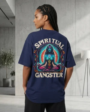 moods oversized round neck t shirt women (copy)