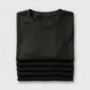 regular t shirt combo of 3 black, white and green regular t shirt combo of 3 black, white and green