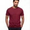 regular t shirt combo maroon, green and charcoal regular t shirt combo maroon, green and charcoal