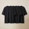 oversized t shirts combo black, off white and navy