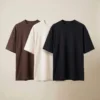 oversized t shirts combo black, off white and navy oversized t shirts combo black, off white and navy