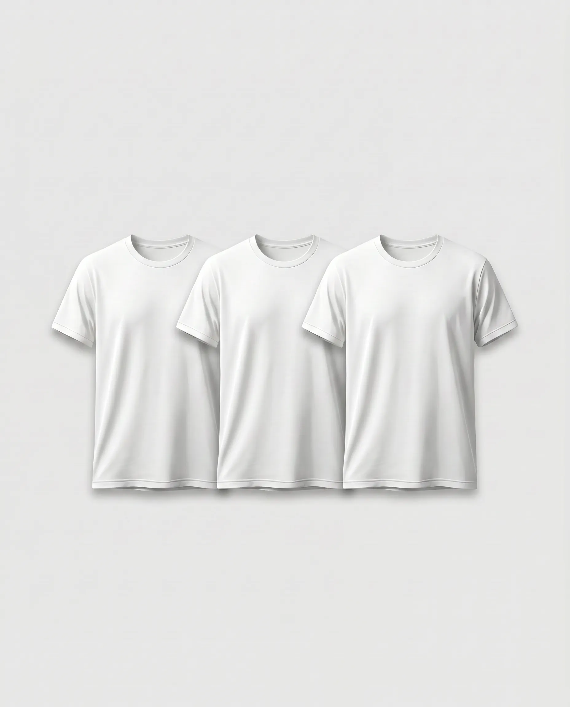 regular t shirt combo black, white and charcoal (copy)
