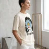 do not disturb oversized round neck t shirt women