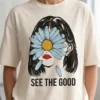 do not disturb oversized round neck t shirt women