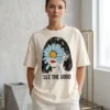 do not disturb oversized round neck t shirt women