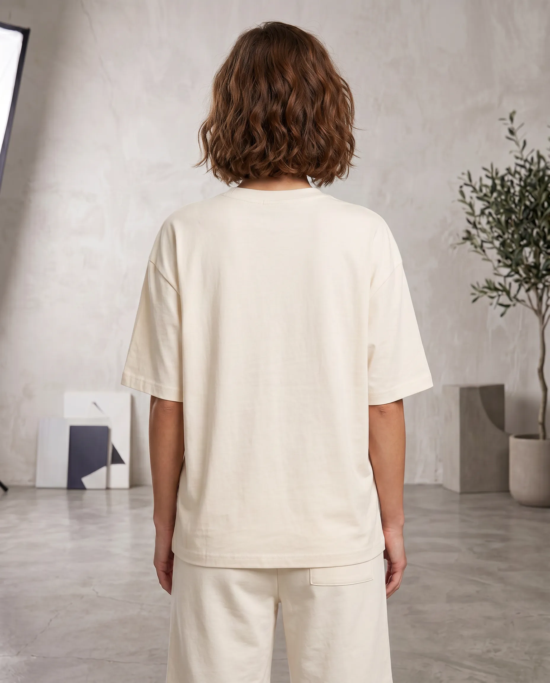 do not disturb oversized round neck t shirt women