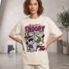 do not disturb oversized round neck t shirt women