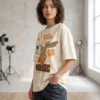 do not disturb oversized round neck t shirt women
