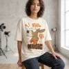 do not disturb oversized round neck t shirt women