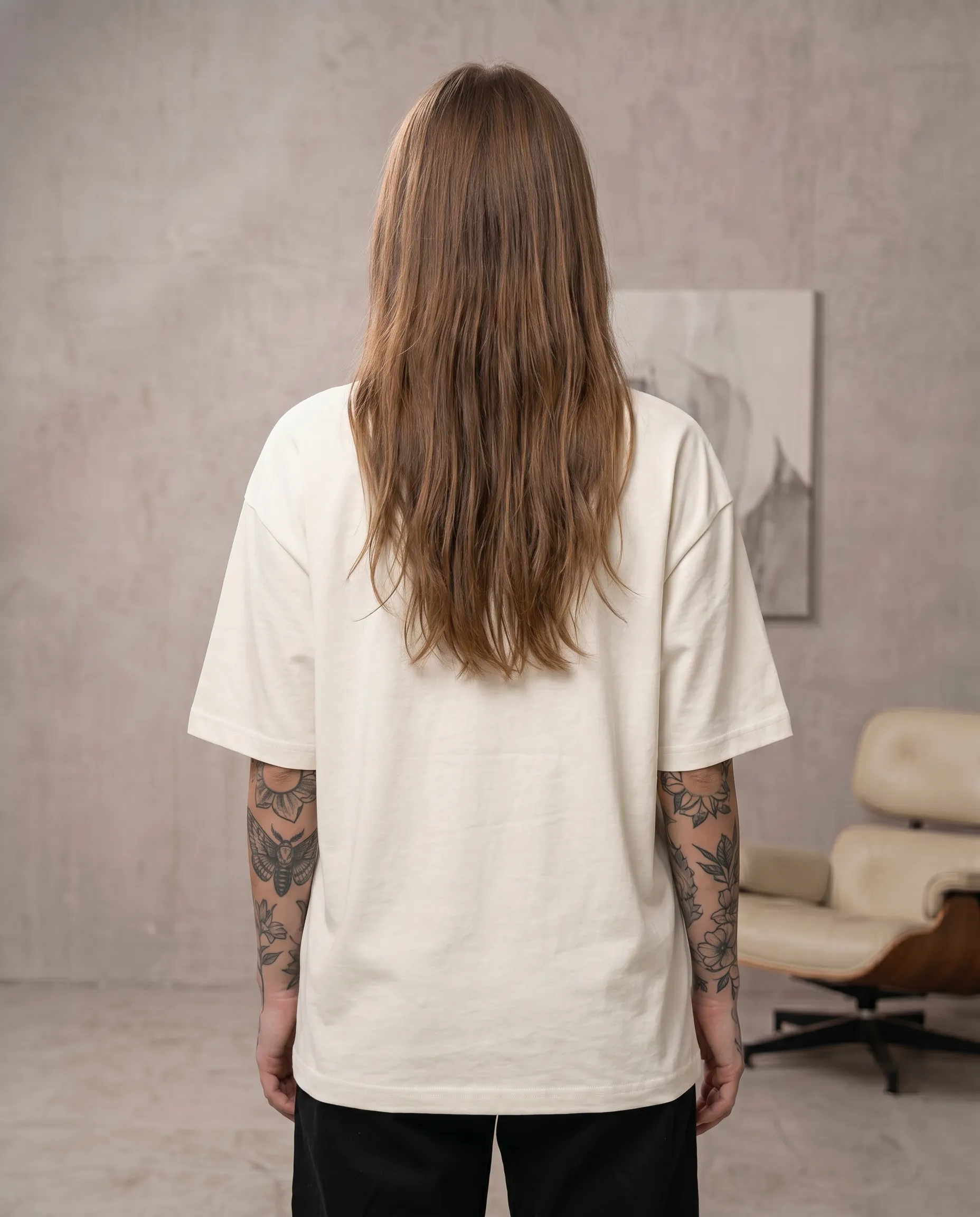 do not disturb oversized round neck t shirt women