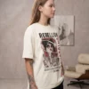 do not disturb oversized round neck t shirt women