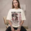 do not disturb oversized round neck t shirt women