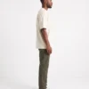 oversized drop shoulder round neck t shirt off white